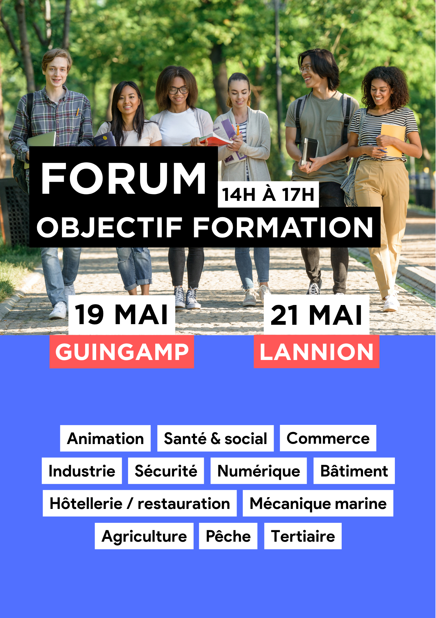 Forum Objectif Formation - Guingamp & Lannion 